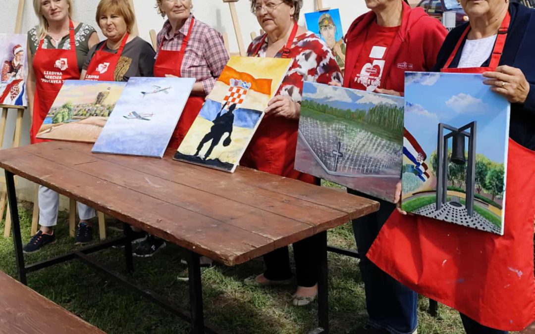 Članovi KUD-a Podravka, Likovne sekcije “Podravka 72” na likovnoj koloniji u Peterancu