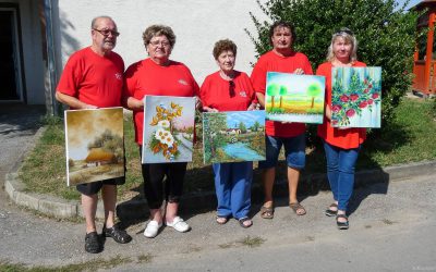 Članovi Likovne sekcije “Podravka 72” sudjelovali na 12. Županijskoj likovnoj koloniji