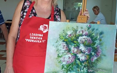 Članica Likovne sekcije “Podravka 72” KUD-a Podravka Marija Stipan sudjelovala na koloniji u Kozarevcu