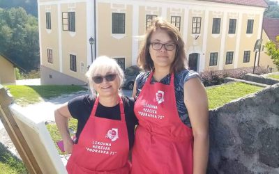 Članice Likovne sekcije “Podravka 72” KUD-a Podravka na likovnoj koloniji u Sloveniji