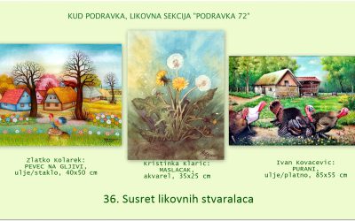 36. Susreti likovnih stvaralaca Hrvatske