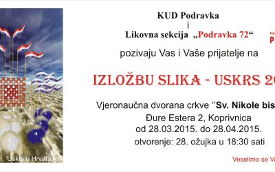 Uskršnja izložba Podravkine likovne sekcije