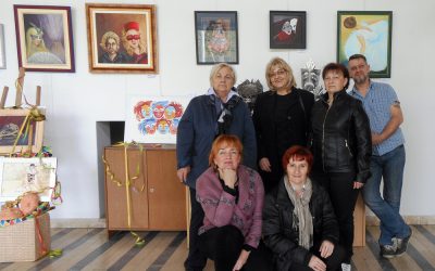 Izložba slika članova likovne sekcije “Podravka 72” na, 13 Županijskoj smotri kazališnih amatera