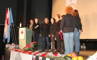 Ženski vokalni sastav  KUD Podravka, uveličao svečanost 135 godina GDCK Koprivnica