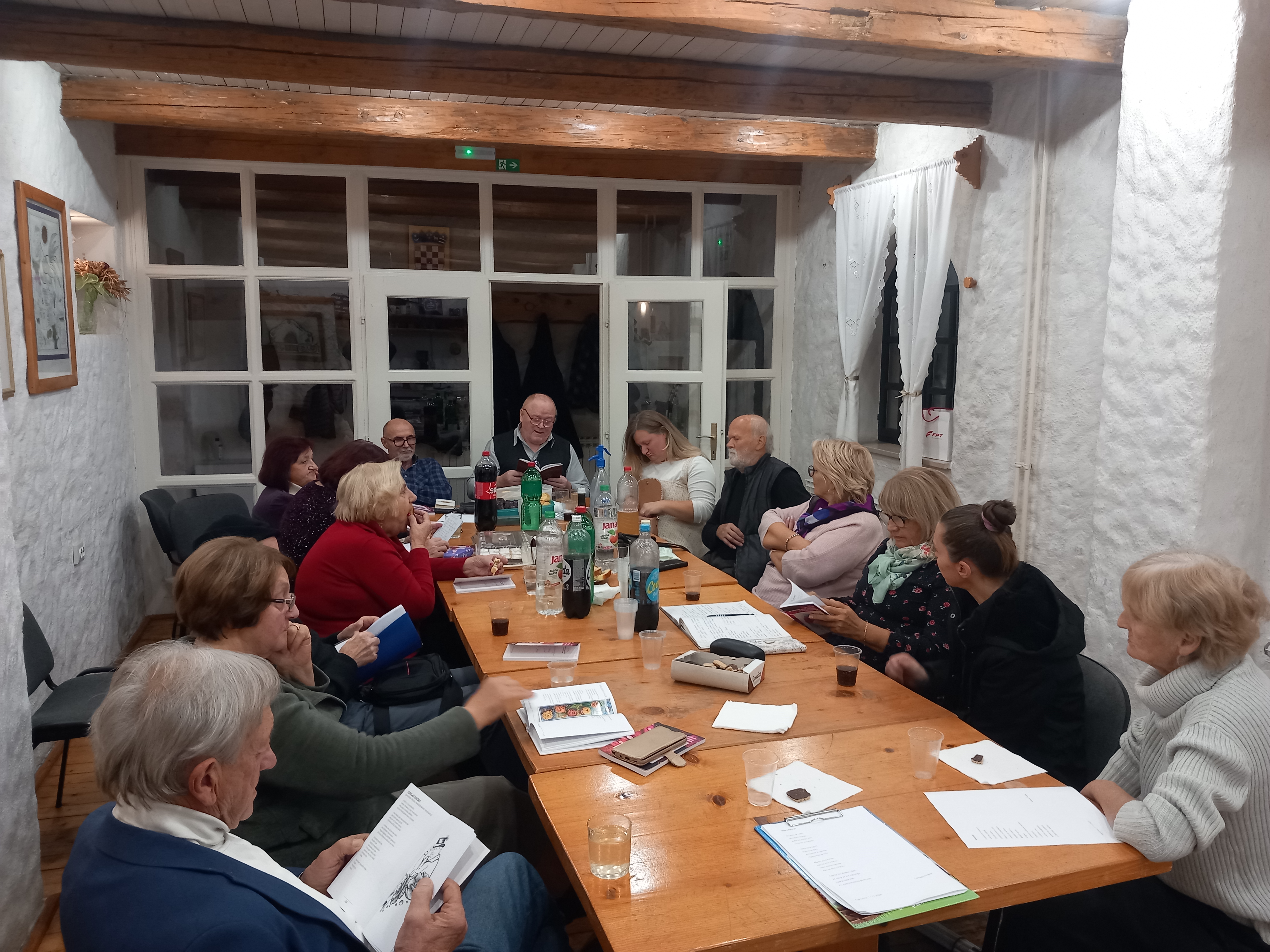 Članovi KUD-a Podravka, Literarne sekcije proslavili Martinje