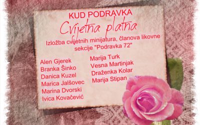 Cvijetna platna – izložba minijatura
