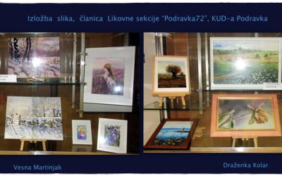 Izložba slika članica KUD-a Podravka Likovne sekcije „Podravka 72“