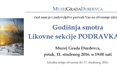 44. Godišnja smotra likovne sekcije “Podravka 72”