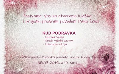KUD Podravka svojim podravkašicama za Dan žena