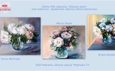 Online likovna radionica “Slikamo uljem”