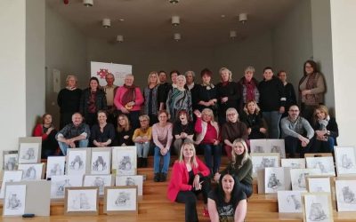 Članice Likovne sekcije “Podravka 72” KUD-a Podravka sudjelovale na radionici u Križevcima