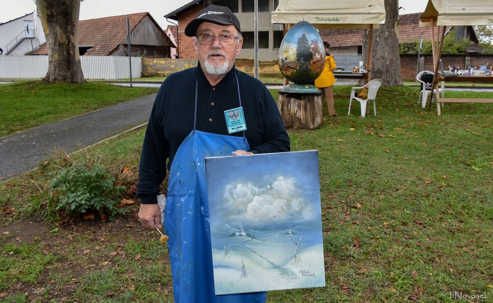FOTOGALERIJA Članovi KUD-a Podravka, Likovne sekcije “Podravka 72” na 12. tradicionalnoj likovnoj radionici “Peski-Art 2024. Đurđevac”
